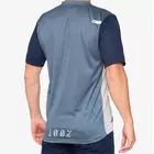 100% Sport-T-Shirt für Herren AIRMATIC steel blue grey