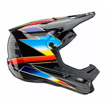 100% Fahrradhelm full face AIRCRAFT COMPOSITE Knoc Black STO-80004-459-13