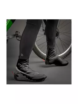 CHIBA RACE UBERSCHUH Regenschutz für Fahrradschuhe, schwarz 31479