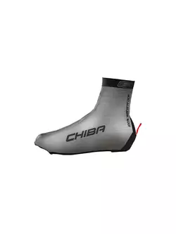 CHIBA REFLEX UBERSCHUH Regenschutz für Fahrradschuhe, reflektierendes Silber 31489
