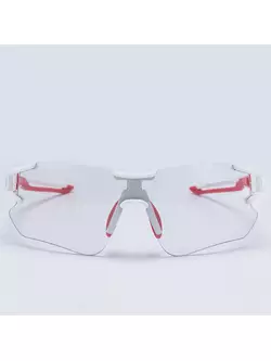Rockbros 10126 Fahrrad / Sportbrille mit Photochrom  Weiß-rot