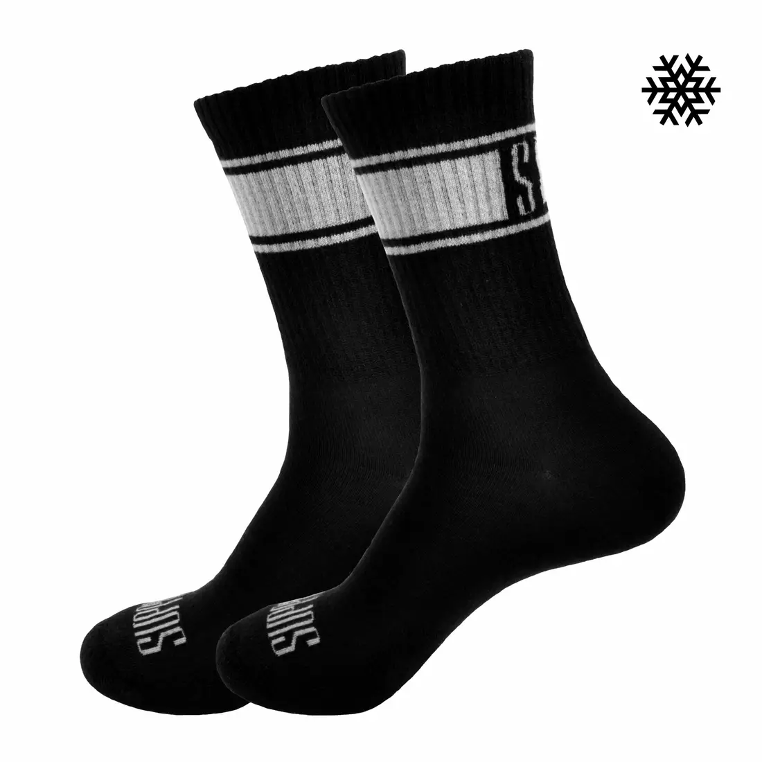 SUPPORTSPORT Socken mit Merinowolle MERINO'S Grey