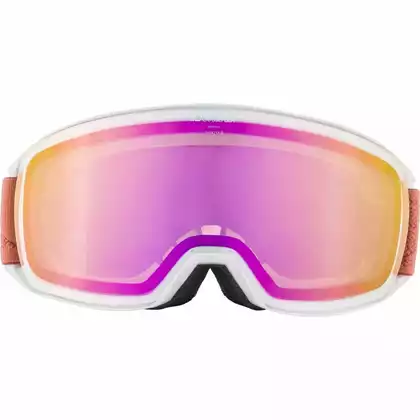 ALPINA Ski - Snowboardbrille M40 NAKISKA HM white-coral A7280812