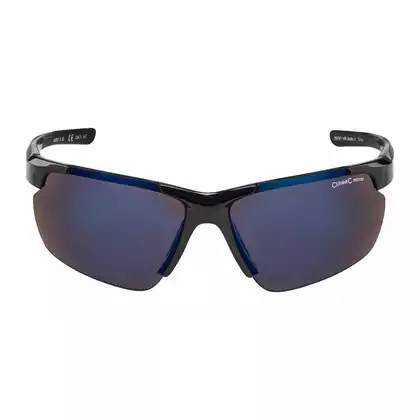 ALPINA Sportbrille DEFFY HR BLUE MIRROR S3 black A8657332