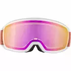 ALPINA Ski-/Snowboardbrille M40 NAKISKA HM weiß-koralle A7280812