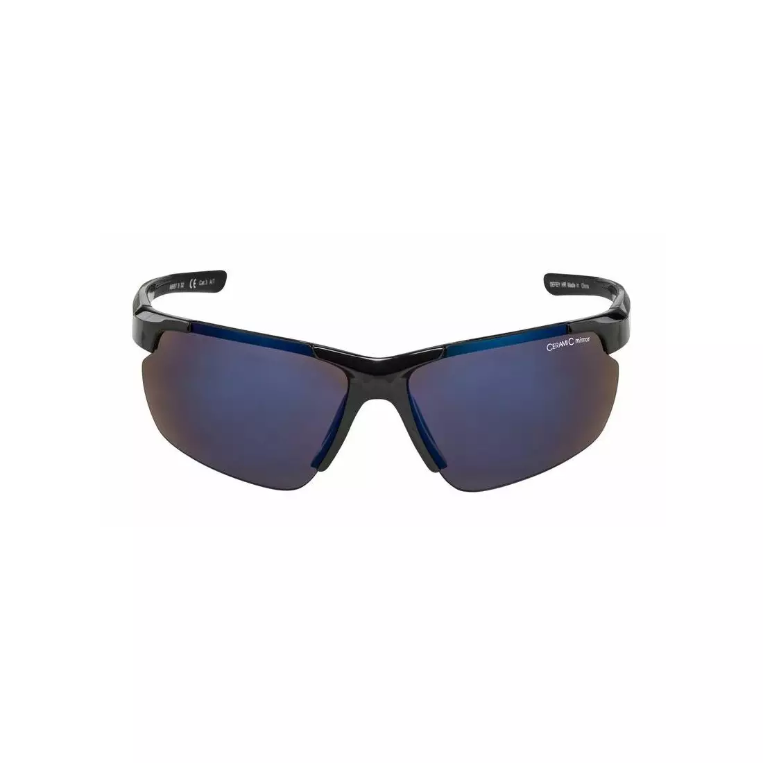 ALPINA Sportbrille DEFFY HR BLUE MIRROR S3 black A8657332