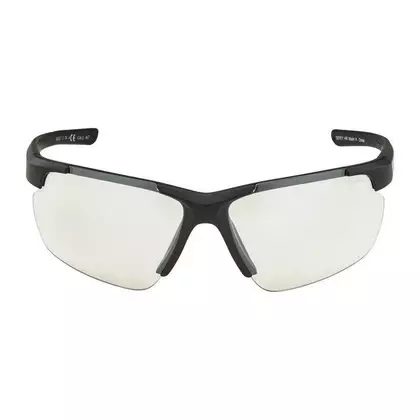 ALPINA Sportbrille DEFFY HR CLEAR MIRROR S1 black matt A8657334