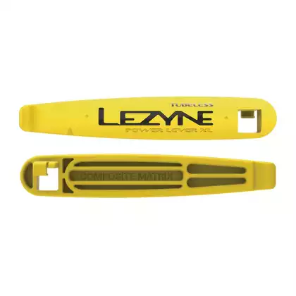 Łyżki do opon LEZYNE TUBELESS POWER XL TIRE LEVER para żółte (NEW)LZN-1-TL-TBLS-V116