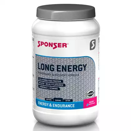 Napój SPONSER LONG ENERGY 5% PROTEIN owoce cytrusowe 1200g (NEW)SPN-80-240