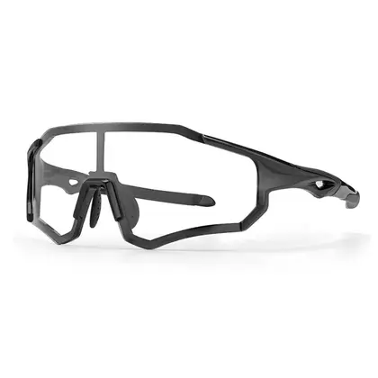Rockbros 10181 Fahrrad / Sportbrille mit Photochrom schwarz