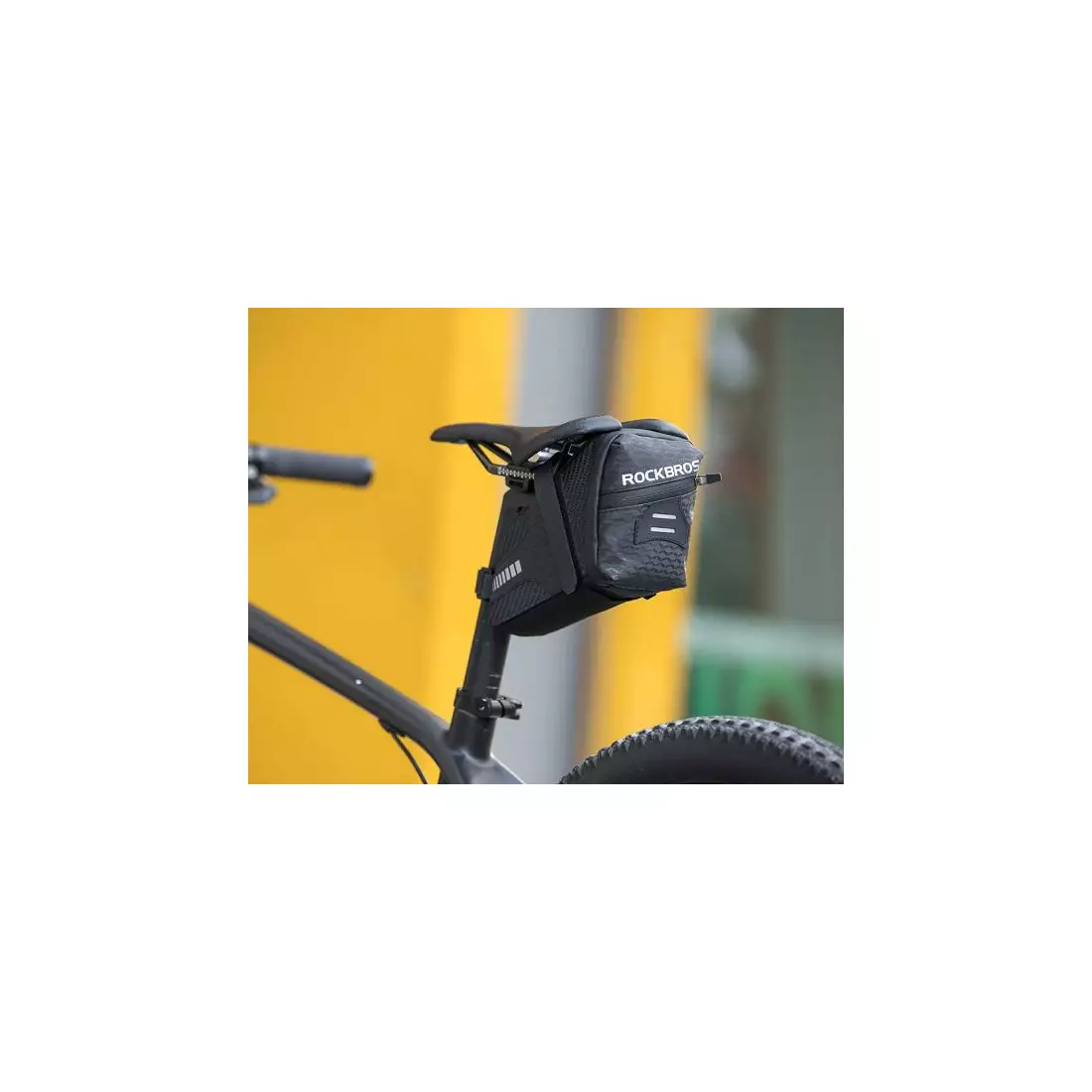 Rockbros Fahrrad-Sitztasche 1,5l, schwarz C29-BK