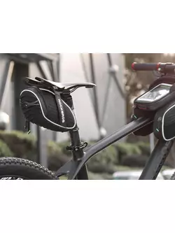 Rockbros Fahrrad-Sitztasche, schwarz C16-BK