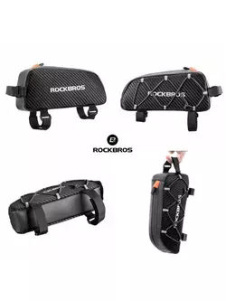 Rockbros Fahrradtasche / Packtasche unter Rahmen 1 l, schwarz 039BK