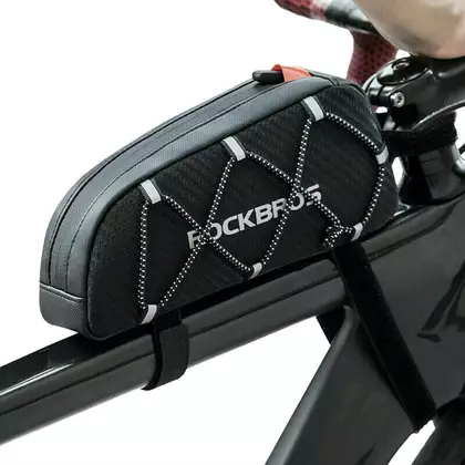 Rockbros Fahrradtasche / Packtasche unter Rahmen 1 l, schwarz 039BK