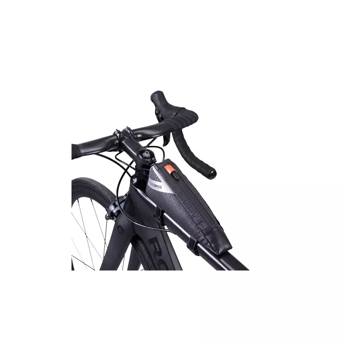 Rockbros Fahrradtasche / Rahmentasche, schwarz B57