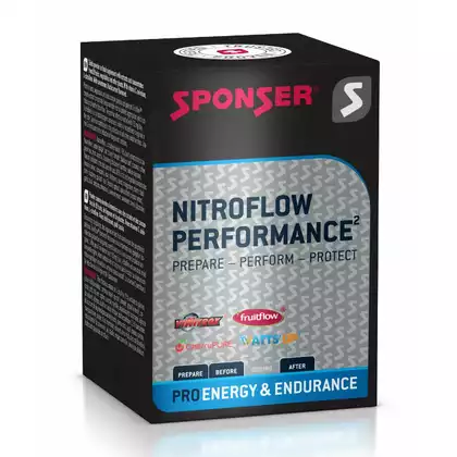 Suplement SPONSER NITROFLOW PERFORMANCE  (pudełko 10 saszetek x 7g) (NEW)SPN-81-048