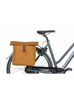 BASIL Fahrradtaschen hinten CITY DOUBLE BAG 32L camel brown 18073