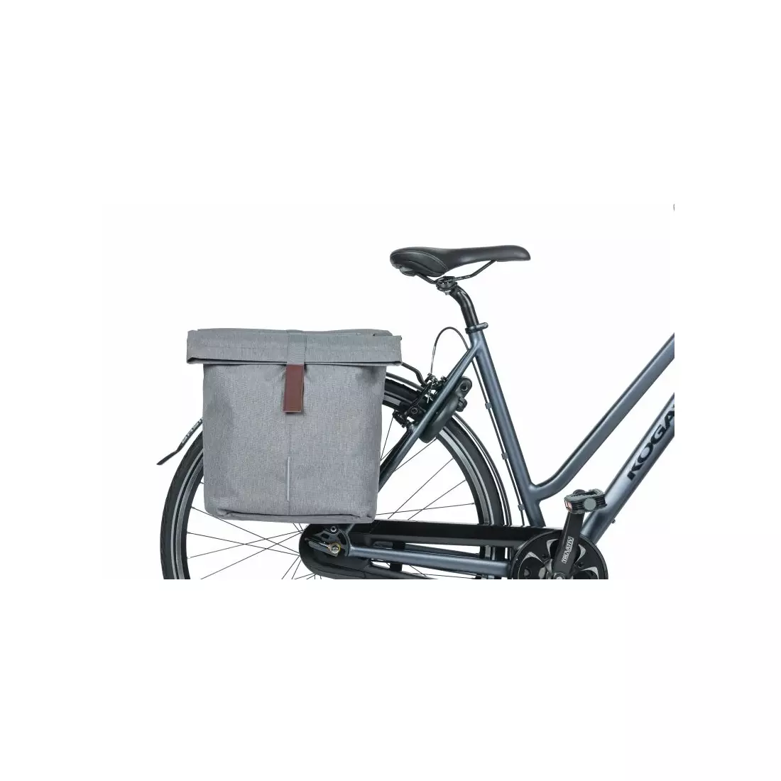 BASIL Fahrradtaschen hinten CITY DOUBLE BAG 32L grey melle 18072