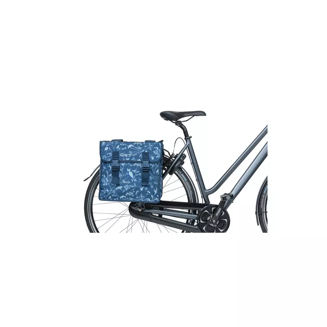 BASIL Fahrradtaschen hinten WANDERLUST DOUBLE BAG 35L indigo blue 18089