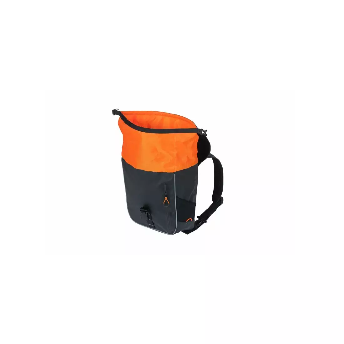 BASIL Rucksack/Fahrradtasche MILES TARPAULIN DAYPACK 17L black orange 18087