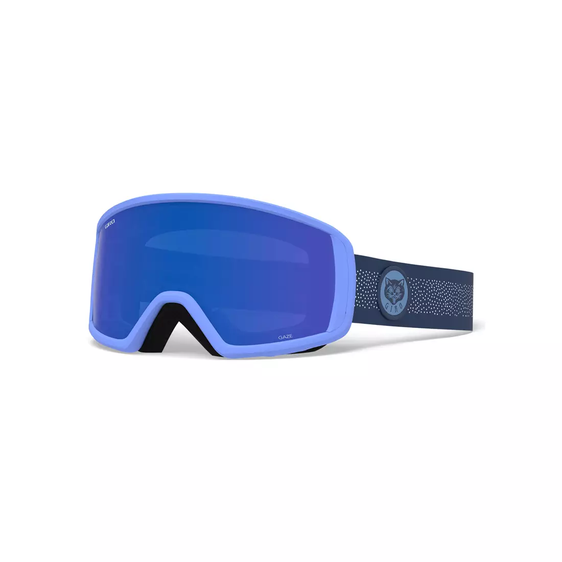 GIRO Damen-Winterbrille GAZE BLUE MEOW (GRAU KOBALT 15 % S3) GR-7105483