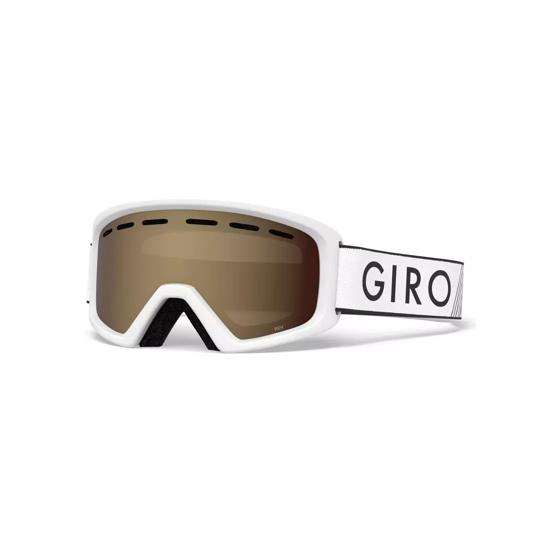 GIRO Kinder/Junioren-Winterbrille REV WHITE ZOOM (AMBER ROSE 40% S2) GR-70803091