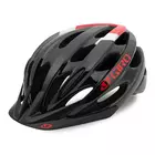 GIRO REVEL schwarz leuchtend roter SMU MTB-Helm