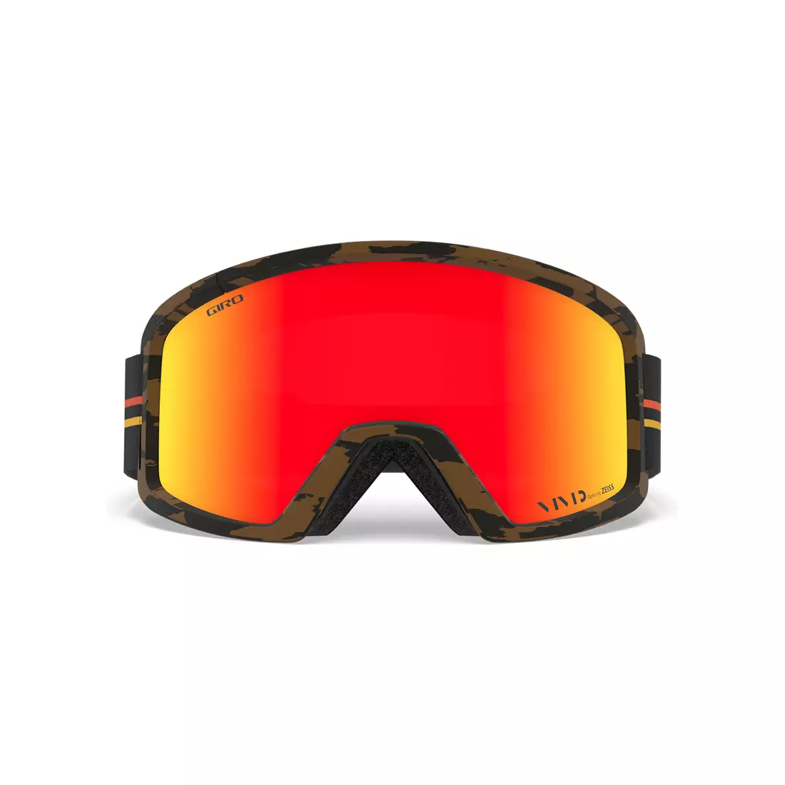GIRO Winter-Ski-/Snowboardbrille BLOK GP BLACK ORANGE (VIVID EMBER 37 % S2) GR-7105315