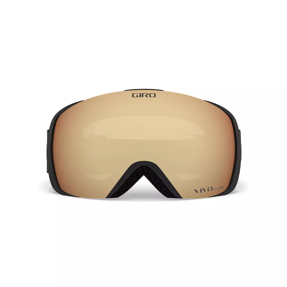 GIRO Winter-Ski-/Snowboardbrille CONTACT BLACK ZAG (VIVID-Carl Zeiss COPPER 19 % S2 + VIVID-Carl Zeiss INFRARED 62 % S1) GR-7105941