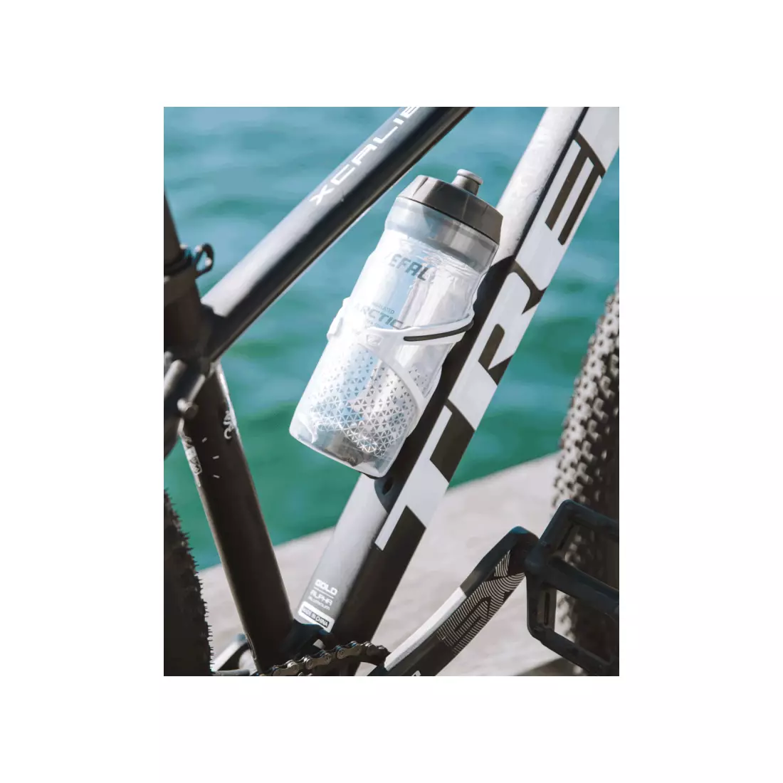 ZEFAL Fahrrad Thermalwasserflasche ARCTICA 55 silver/black 0,55L ZF-1660