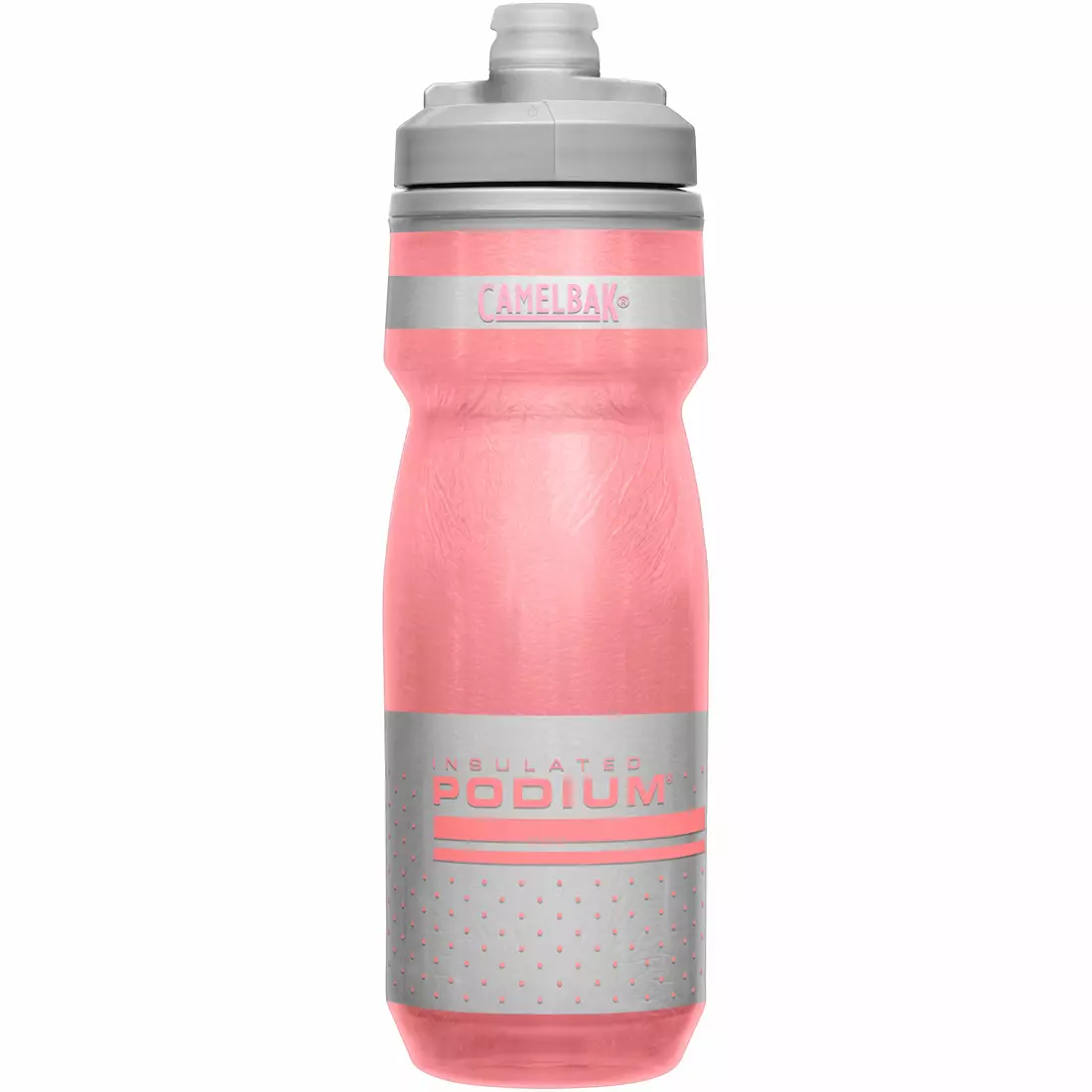 CamelBak Fahrrad Wasserflasche podium chill 620ml reflective pink
