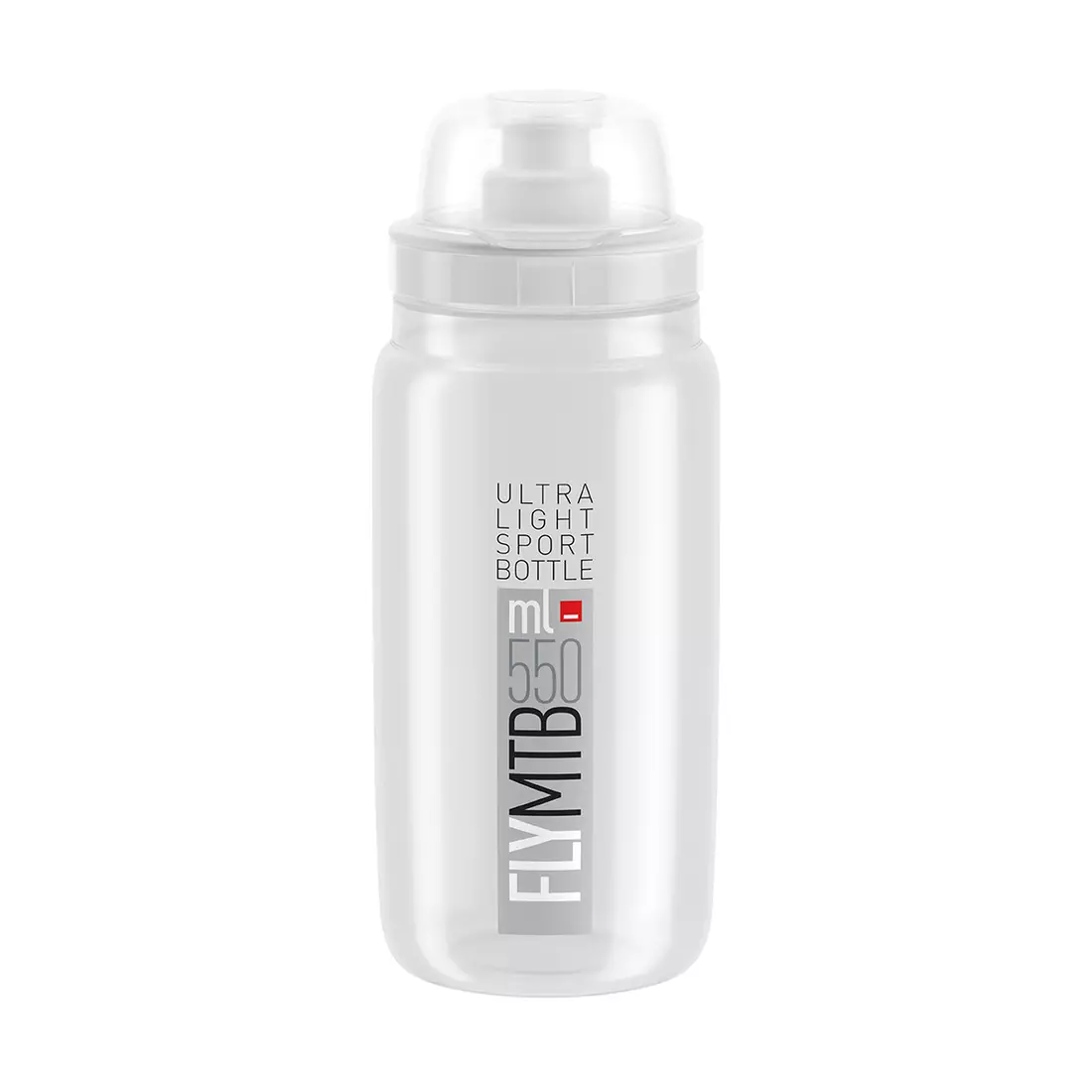Elite Flasche FLY MTB Clear Gray 550ml
