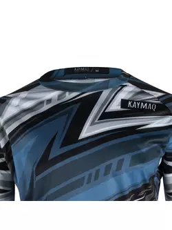 KAYMAQ DESIGN M50 Herren Lockeres MTB Fahrradshirt blau