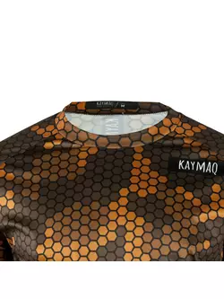 KAYMAQ DESIGN M62 Herren Lockeres MTB Fahrradshirt bronze