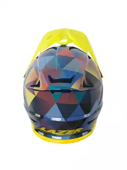 LAZER Fullface Fahrradhelm PHOENIX+ gloss colour triangles BLC2197887096