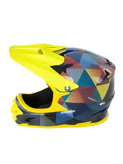 LAZER Fullface Fahrradhelm PHOENIX+ gloss colour triangles BLC2197887096