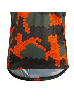 KAYMAQ DESIGN M62 lockeres Fahrradhemd MTB, orange