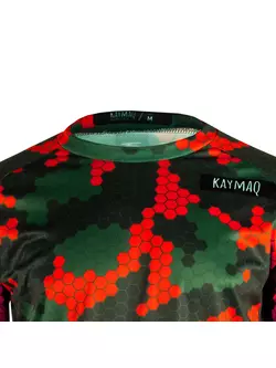 KAYMAQ DESIGN M62 męska koszulka rowerowa MTB, rot