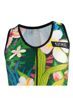 KAYMAQ DESIGN W15 ärmelloses Fahrrad-T-Shirt für Frauen