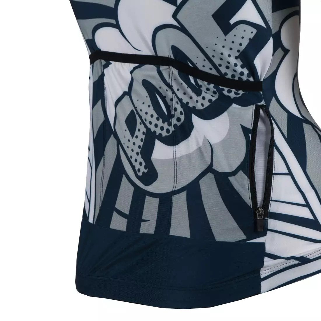 KAYMAQ DESIGN W24 ärmelloses Fahrrad-T-Shirt für Frauen