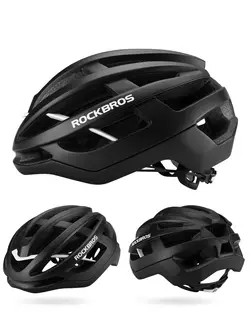 Rockbros Rennrad-Helm, schwarz HC-58BK