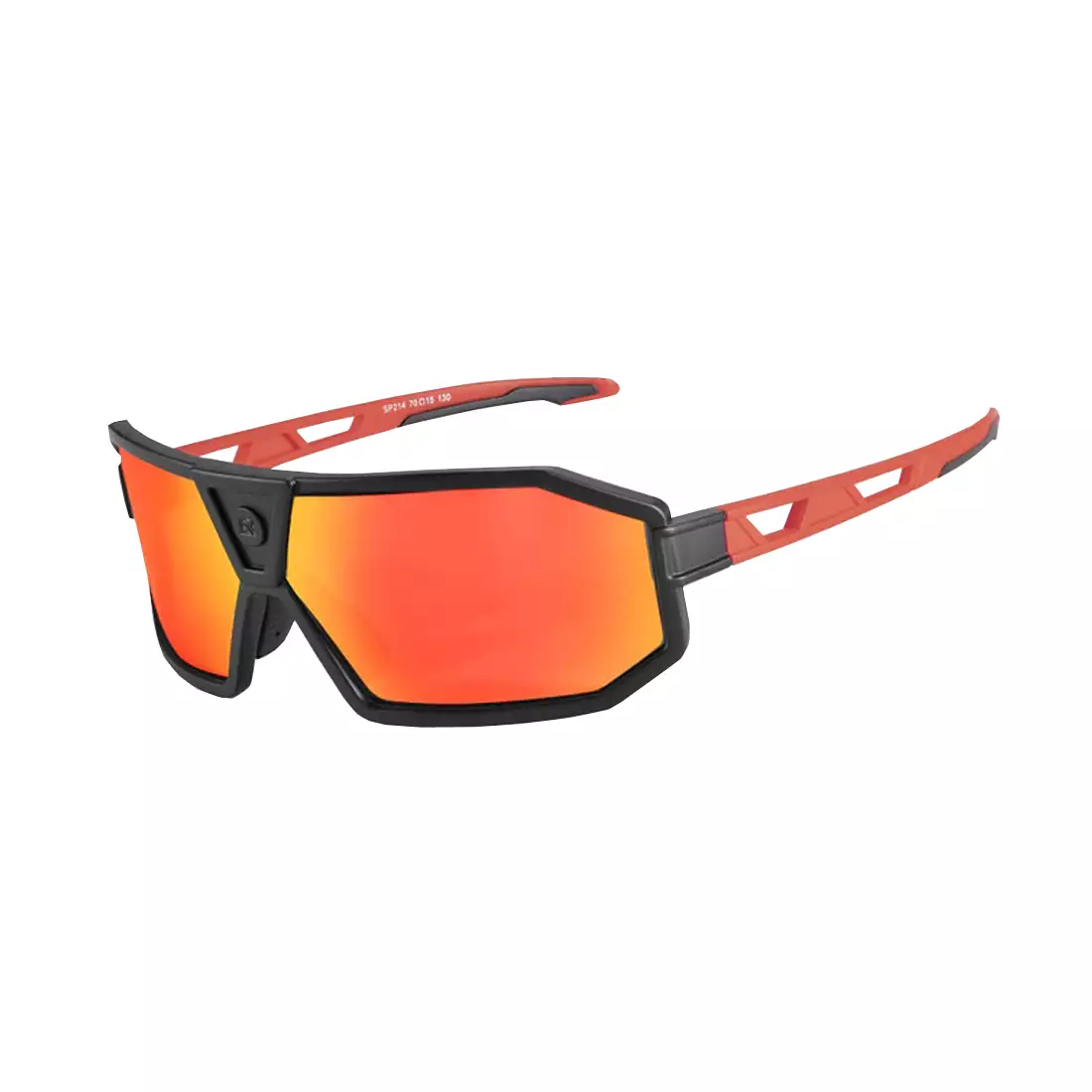 Rockbros SP214BK Fahrrad / Sportbrille mit polarisiertem schwarz-rot