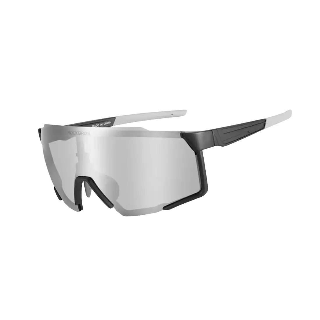 Rockbros SP22BK Fahrrad / Sportbrille mit polarisiertem schwarz-grau