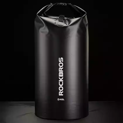 Rockbros wasserdichter Rucksack/Sack 40L, schwarz ST-007BK