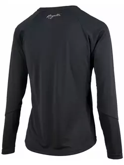 ROGELLI Damen Sport T-Shirt mit langen Ärmeln BASIC - Schwarz