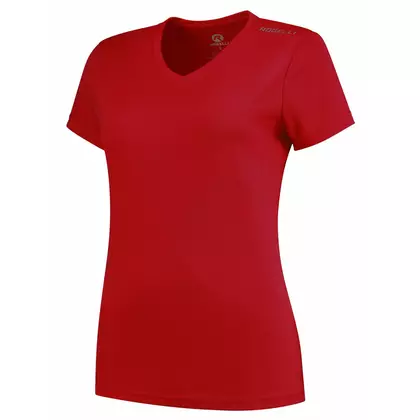 ROGELLI Frauensport-T-Shirt Promo Rot