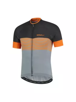 ROGELLI Herren Fahrrad T-Shirt BOOST grey/orange 001.119