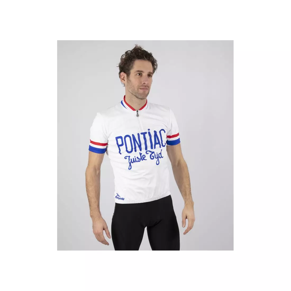 ROGELLI Herren Fahrrad T-Shirt PONTIAC white