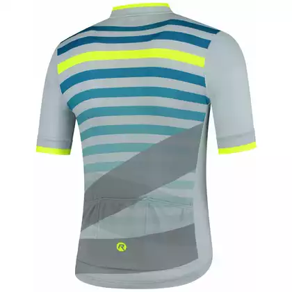 ROGELLI Herren Fahrrad T-Shirt STRIPE grey/green 001.101