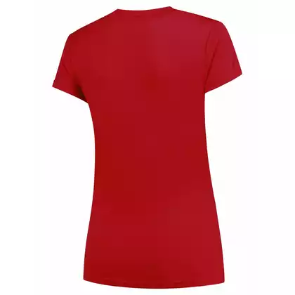 ROGELLI Frauensport-T-Shirt Promo Rot  